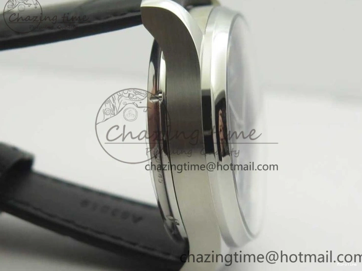 MIROTIME 0524 Sporty Portuguese Tourbillon IW5463 SS ZF Best Edition Black Dial on Black Leather Strap 7173